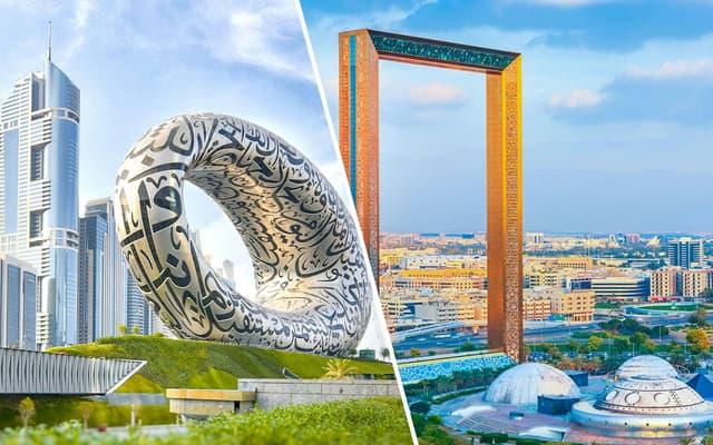 Combo: Museum of the Future + Dubai Frame Tickets