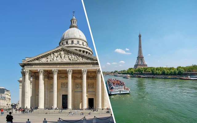 Combo: Panthéon Tickets & Seine River Sightseeing Cruise