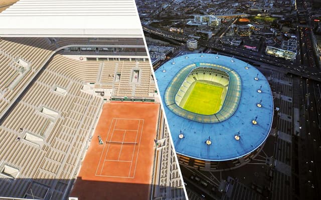 Combo: Roland-Garros Stadium + Stade de France Guided Tour