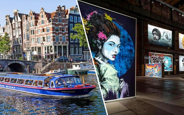 Combo: STRAAT Museum Tickets + 1-Hour Amsterdam Canal Cruise