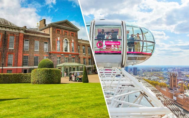Combo: Kensington Palace + London Eye Tickets