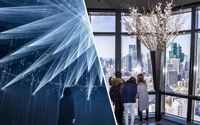 Combo (Save 7.5%): teamLab Planets TOKYO + Tokyo Tower Main Deck Tickets