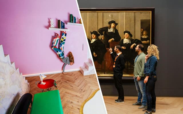 Combo: The Upside Down + Rijksmuseum Entry Tickets