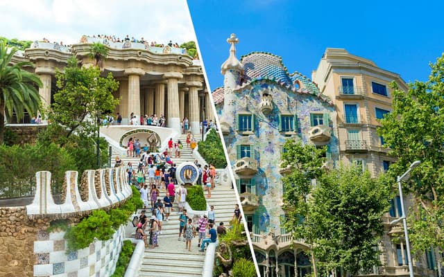 Combo: Park Güell + Casa Batlló Timed Entry Tickets