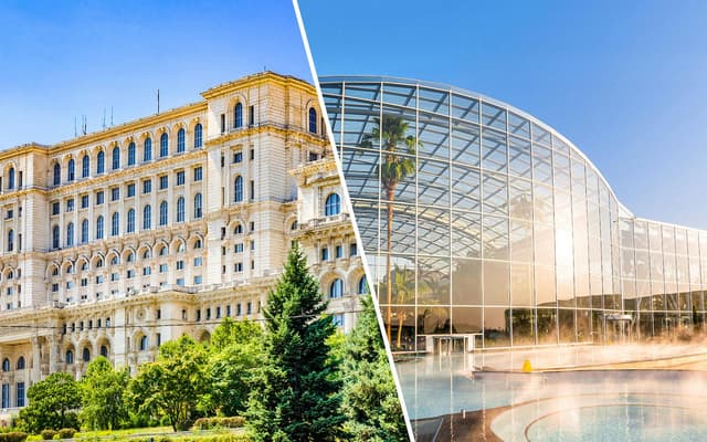 Combo: Skip-the-Line Guided Tour of Palace of Parliament + Entry to Therme Bucuresti Spa Tickets