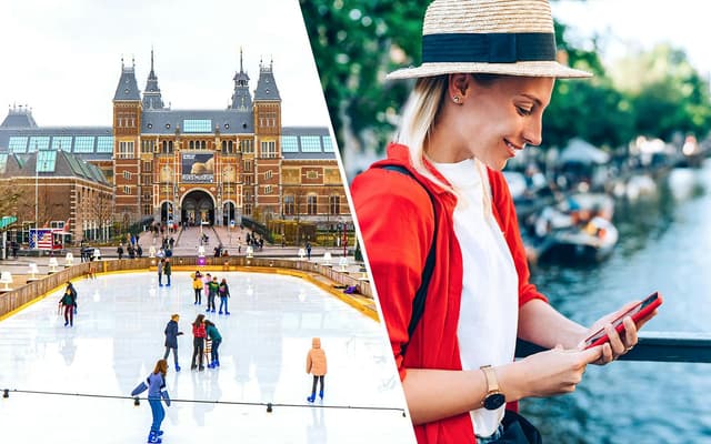 Combo: I Amsterdam City Card + Self-Guided Walking Tour of Amsterdam