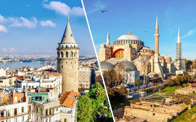 Combo: Galata Tower Tickets + Hagia Sophia Tickets with Audio Guide