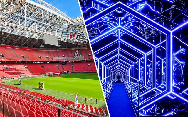 Combo: Johan Cruijff ArenA Classic Tour +  AMAZE Amsterdam Tickets
