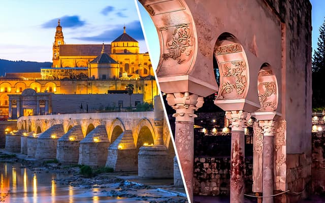 Combo: Cordoba Mosque-Cathedral Tickets + Medina Azahara Guided Night Tour