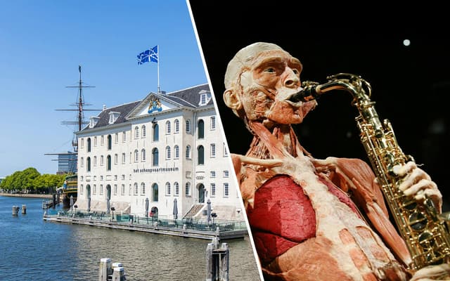 Combo: National Maritime Museum + Body Worlds Amsterdam Tickets
