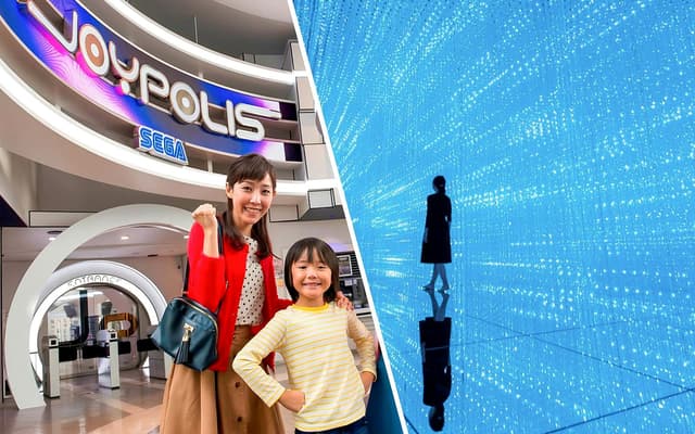 Combo: Joypolis + teamLab Planets Tickets