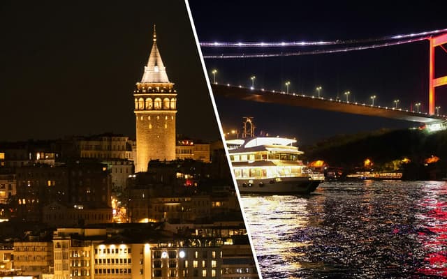 Combo: Galata Tower Tickets + Bosphorus Dinner Cruise