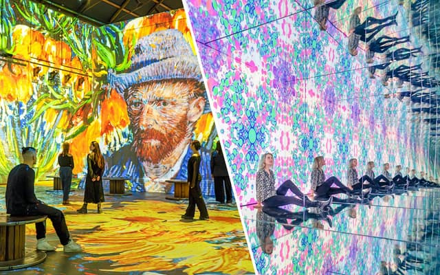 Combo: Moco Museum Amsterdam + Fabrique des Lumières Tickets
