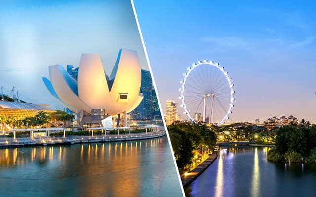 Combo: ArtScience Museum & Exhibits + Singapore Flyer with Time Capsule Tickets