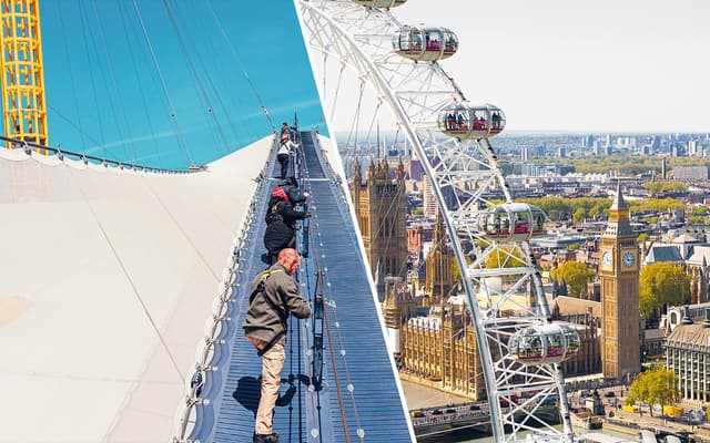 Combo: Up at The O2 + London Eye Tickets