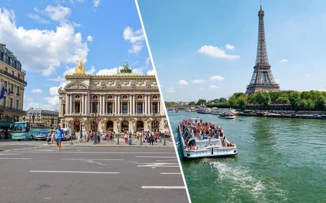Combo: Opéra Garnier Tickets + Seine River Paris Sightseeing Cruise