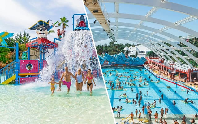 Combo: Zoomarine Water Park 1-Day Tickets + Aquashow Park Tickets
