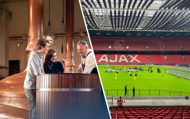 Combo: Johan Cruijff ArenA Classic Tour  + Heineken Experience Tickets  