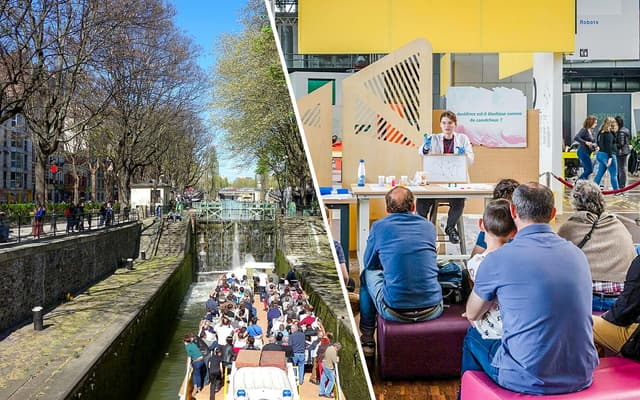 Combo: Seine River & Canal Saint-Martin Cruise + Science & Industry Museum Tickets