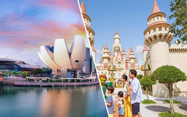 Combo: ArtScience Museum + Universal Studios Singapore Tickets