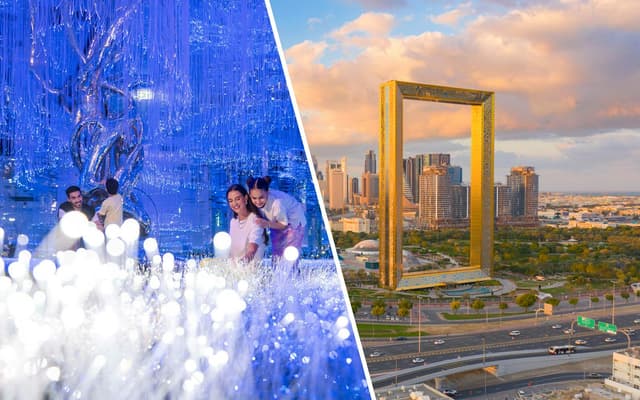 Combo: AYA Universe + Dubai Frame Tickets