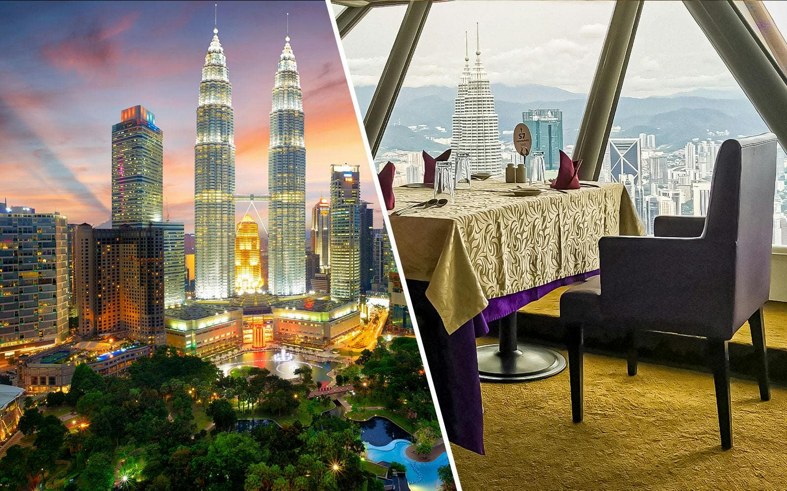ORBIT Revolving Dining: KL City Views & Meals
