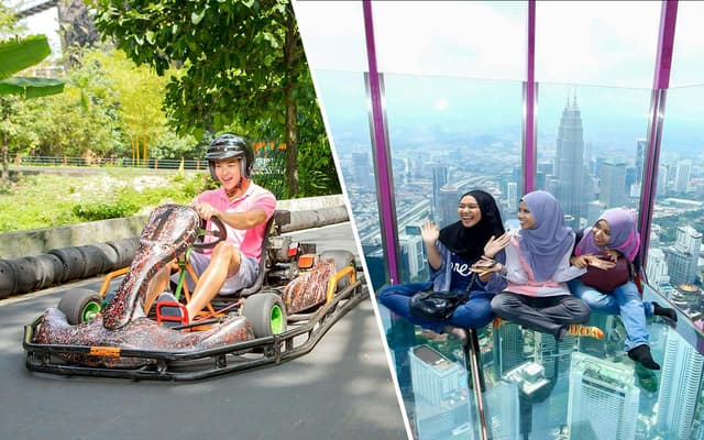 Combo: Sunway Lagoon Theme Park + KL Tower Tickets