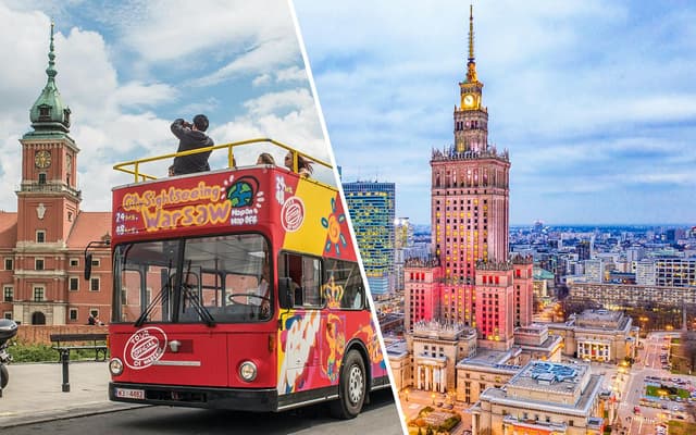 Combo: Warsaw Hop-on Hop-off Bus Tour + Warsaw Pass