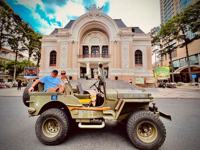 Ho Chi Minh City: Guided Private Tour by Open Air Jeep