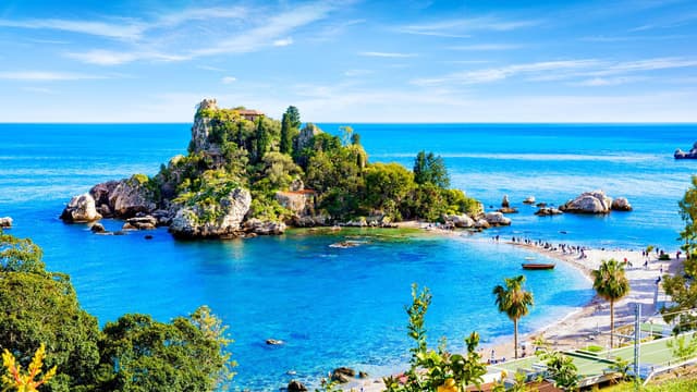 From Messina: 7-Hour Taormina, Castelmola & Isola Bella Tour