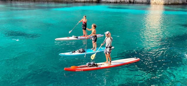 Cassis: Stand UP paddle in the Calanques National Park