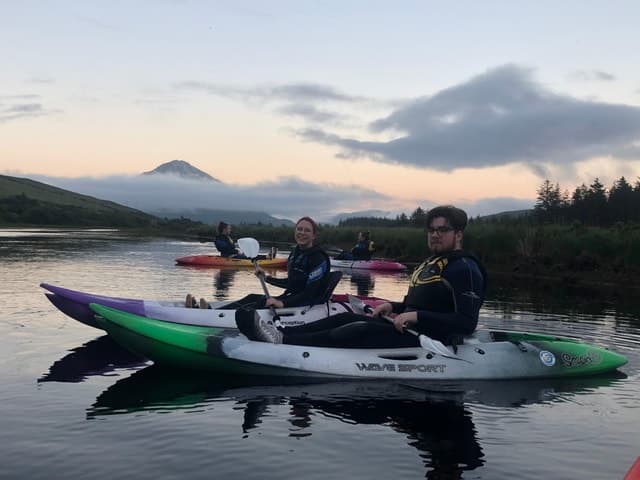 Donegal: Sunset Kayak Trip on Dunlewey Lake