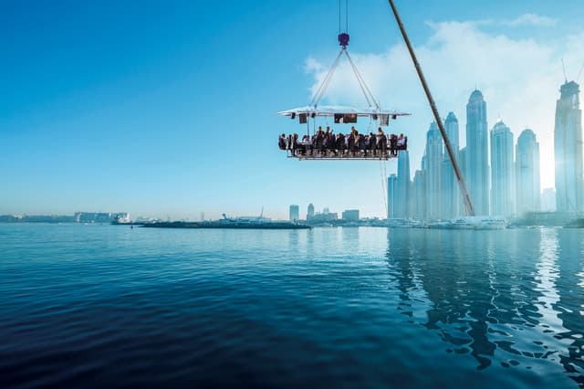 Ultimate Luxury Dining: Dinner in the Sky Dubai Experience