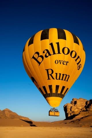 Aerial Views: Wadi Rum Balloon Tours