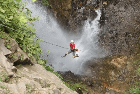 Epic Waterfall Rappelling & Canyoning in La Fortuna