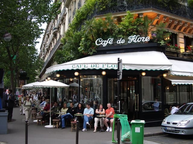 Paris: Tailored French Lesson at Café de Flore & Guided Tour