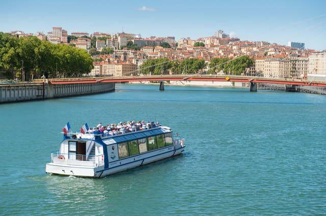 Exquisite Lyon Lunch Cruise & Riverfront Dining Experience