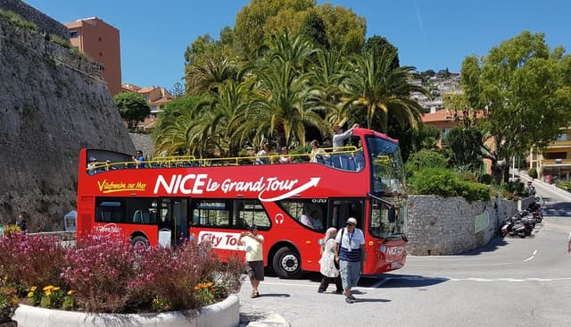 Nice: 1 or 2-Day Hop-On Hop-Off Bus Tour