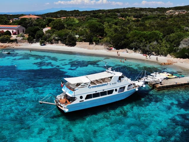 From Palau: La Maddalena Islands Full-Day Trip by Boat