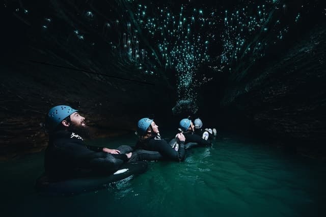Epic Waitomo Adventures: Ruakuri Cave Black Water Rafting