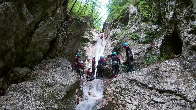From Bovec: Half-Day Canyoning Tour in Soča Valley