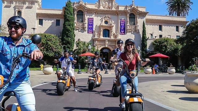 San Diego: GPS-Guided Downtown & Gaslamp Loop Scooter Tour