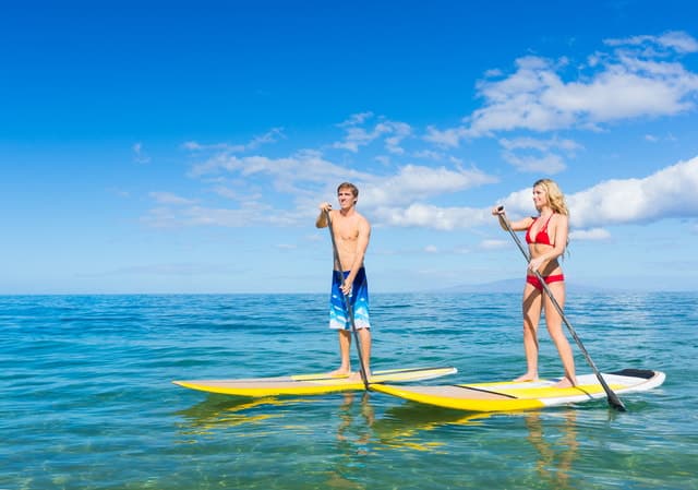 South Maui: Makena Bay Stand-Up Paddle Tour