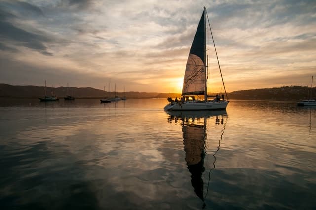 Knysna Sunset Sailing Cruise with Light Dinner and Wine