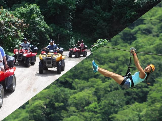 Puerto Vallarta: ATV & Zip Line Combo Adventure