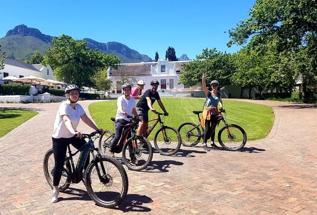 Unforgettable Stellenbosch Winelands E-Bike Adventure