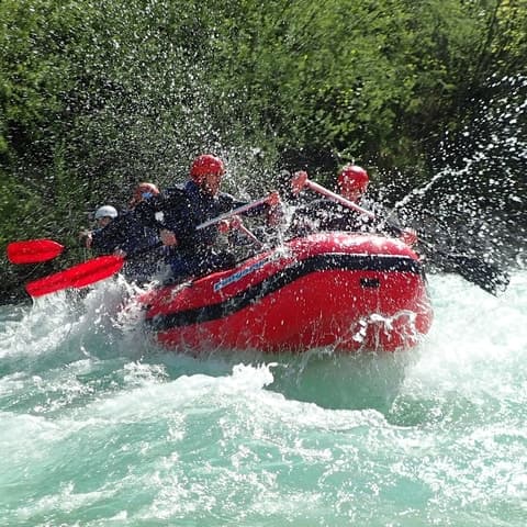 From Bovec: Premium Rafting on Soča River with Photo Service