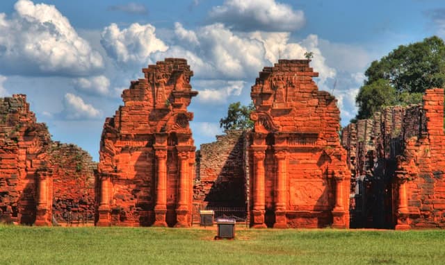 Puerto Iguazu: San Ignacio Mission and Wanda Mines Tour
