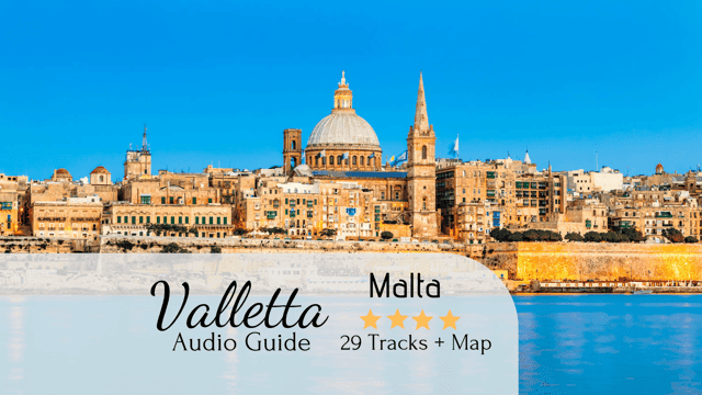 Valletta: Self-Guided Audio Tour, Map and Directions