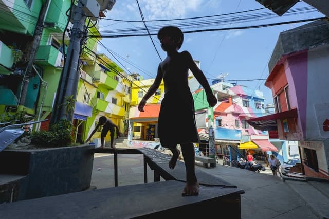 Authentic Santa Marta Favela Walking Tour in Rio